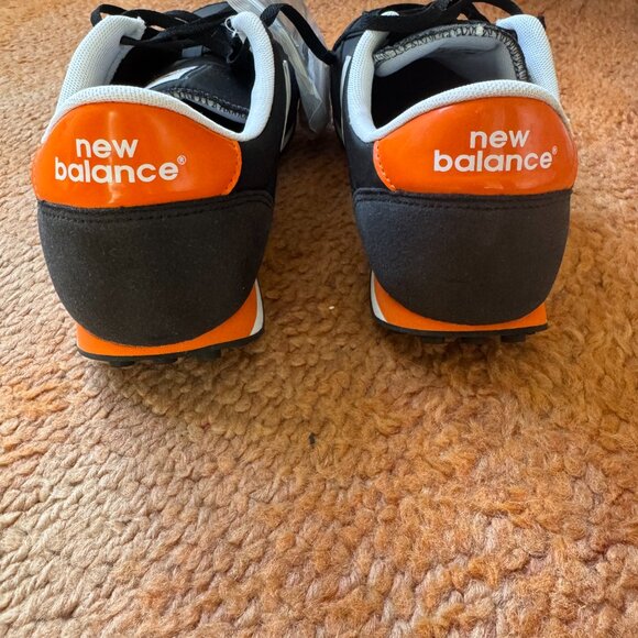 New in Box, Men's Retro New Balance 410 Classic Black White & Orange, Size 10 - Picture 9 of 10